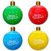 Christmas Inflatable Snowballs PVC Vibrant Lantern Ball Decorations Indoor and Outdoor Holiday Xmas Supplies Party Supplies Set
