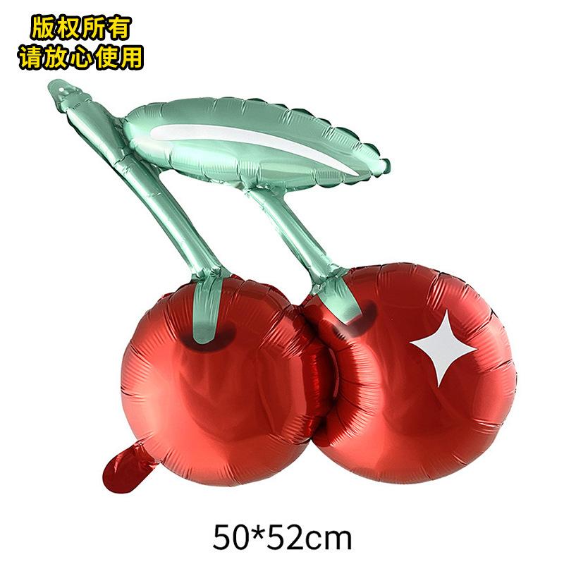 Bbq Pig Balloon Summer Outdoor Bbq Party Balloon Beer Vegetable Theme Aluminum Film Balloon Set Sauce Bottle
