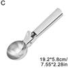 Stainless Steel Dual-purpose Ice Cream Scoop Ice Cream Scooper Multifunctional Fruit Scoop For Kitchen Supplies