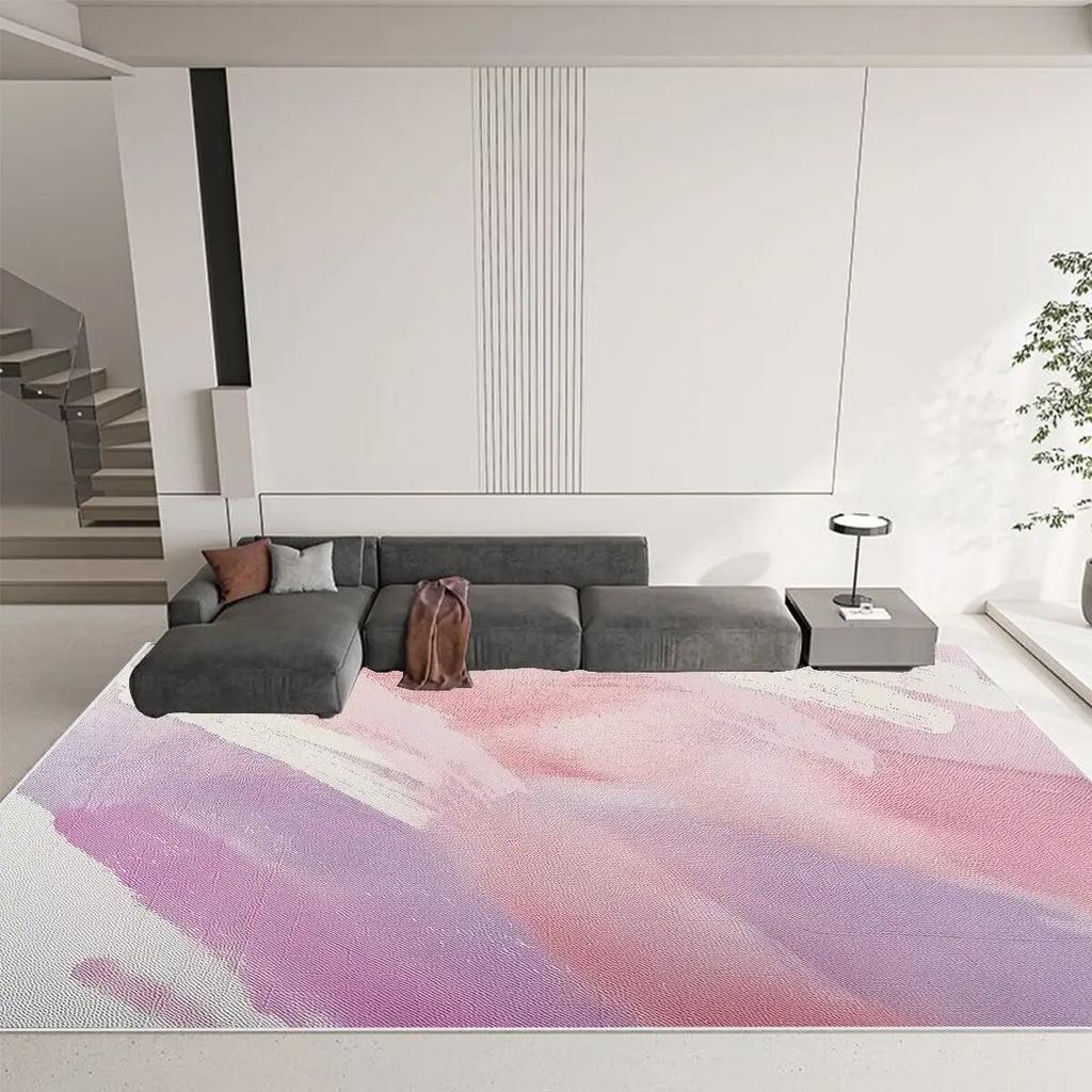Modern Ins Style Decorative Rug for Living Room Big Size Sofa Mat for Children Non-slip Washable Decoration Home Bedroom Carpet