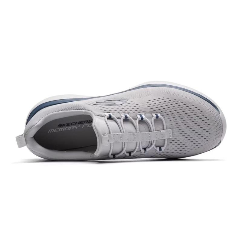 Skechers Memory Foam Men Fabric Breathable Running Shoes Gray 8790439-GRY
