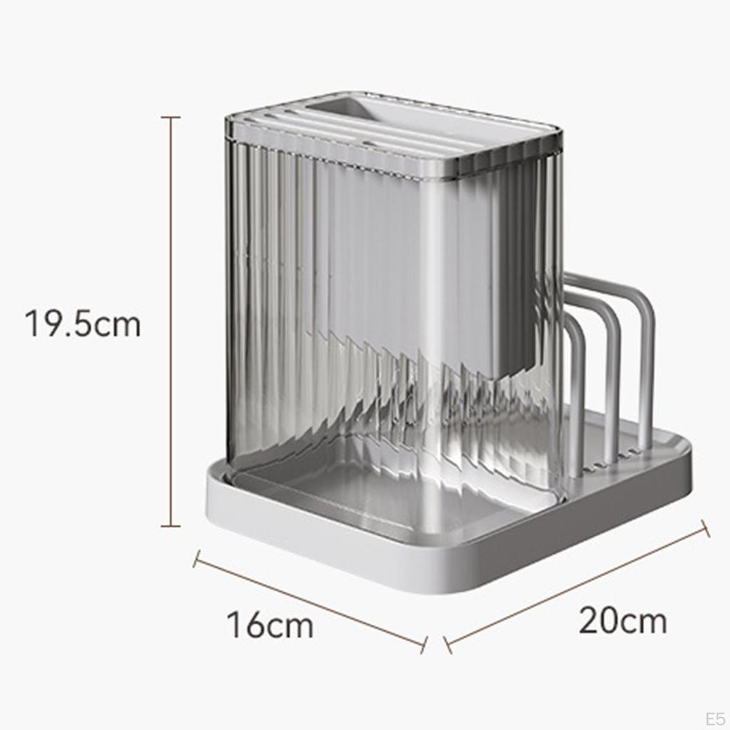 3 in 1 Cutting Boards Knife Organizer Pot Lids Block and Utensil Holder for Chopping