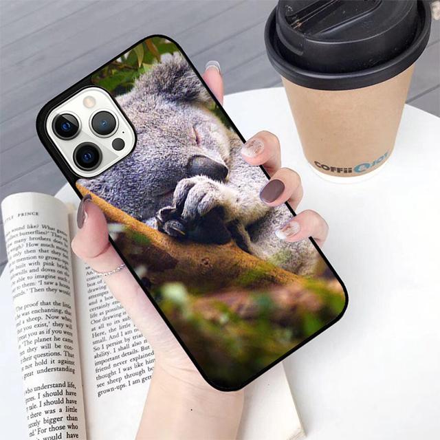 

Autumu Koala Animals Phone Case Cover for iPhone 17 Air 16 16e 15 12 11 13 14 Pro Max Apple Plus Coque iPhone 13