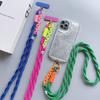 Niedliches Handy-Lanyard Durchmesser Outdoor Universalhülle Acryl Umhängeband Schulter Karten Halsband Clip Hängen Anti-Verlust Handgelenkschlaufe