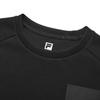 FILA Athletics Printed Crew Neck Sweatshirt Men Tops Deep-Black A11M031222GBK