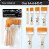 Multifunctional Nylon Brush: BBQ, Paint, Cleaning, 1-12 Plate Sizes