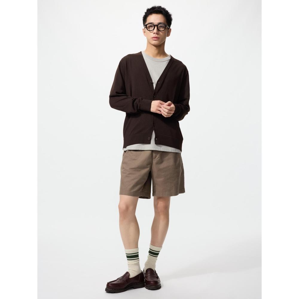 Uniqlo Japan Linen Blend Easy Shorts