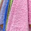 Rabbit Fur Short Plush Fabric for Cushions, Blankets, and Dolls - Plain Color