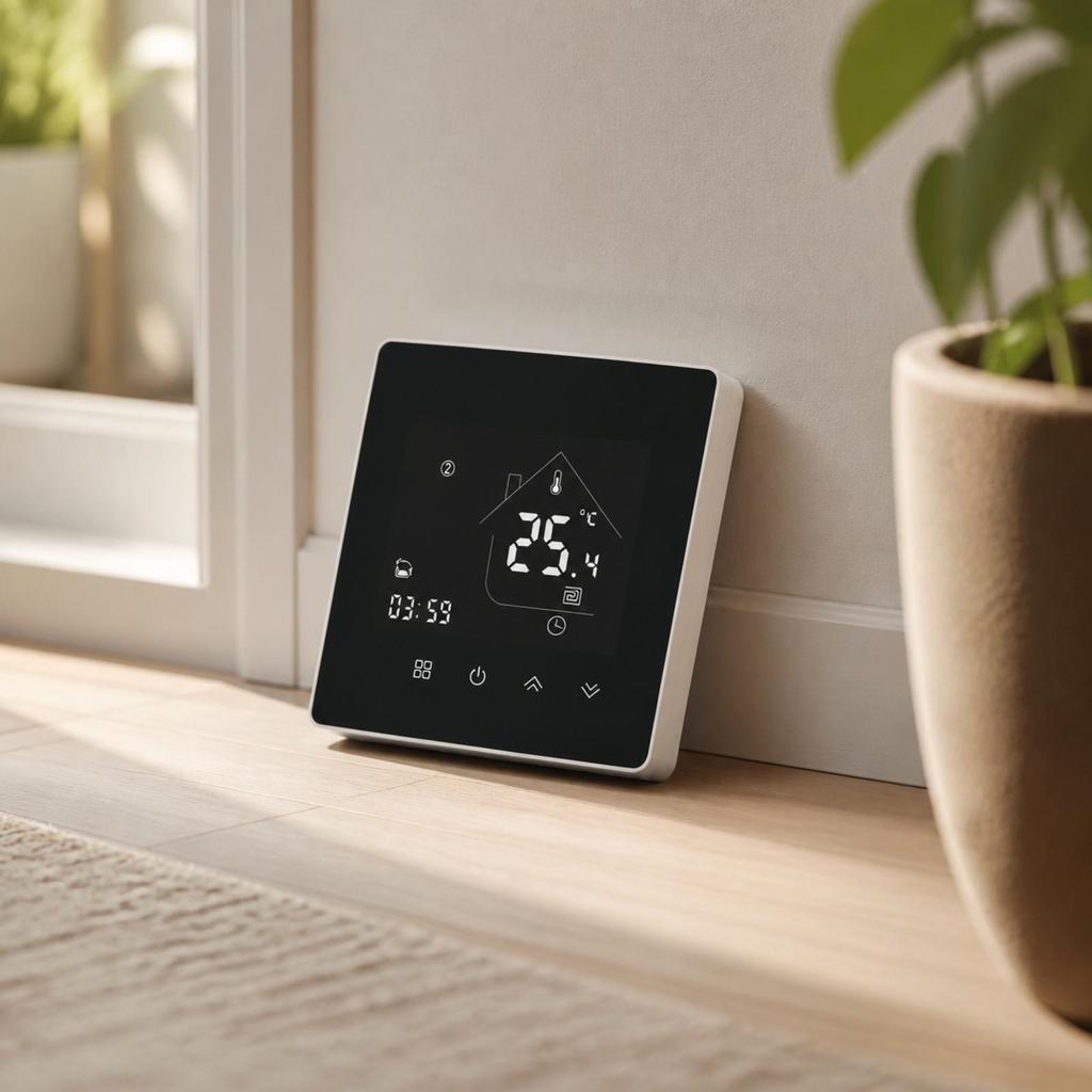 Smart Thermostat Wall-Mounted Heating Controller for Home, Homeowners