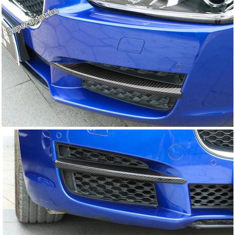 Front Bumper Fog Lights Lamps Eyelid Eyebrow / Door Handle Decorative Cover Trim Accessories Exterior For Jaguar XE 2016 -