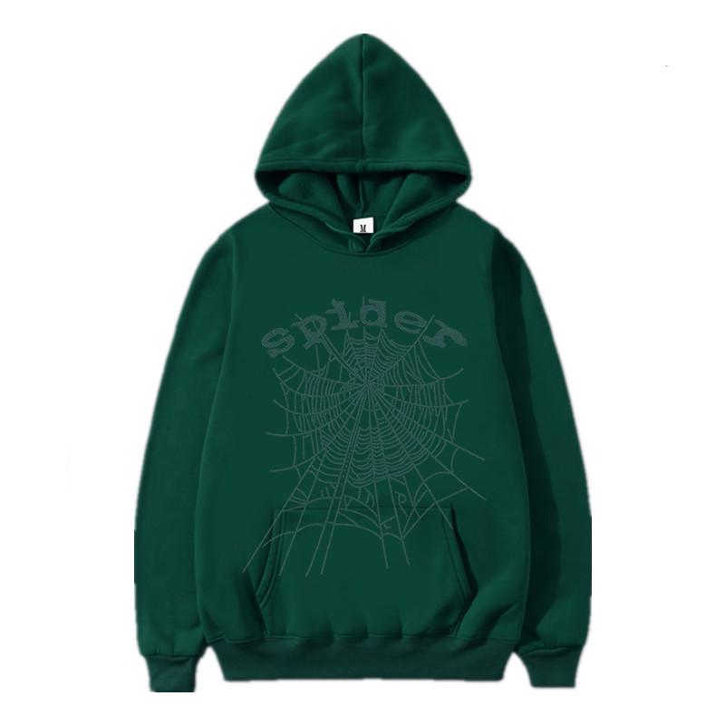 Sudadera Unisex con Telaraña y Pedrería Caliente: Sudadera Estilo Cantante Europeo y Americano para Primavera y Otoño