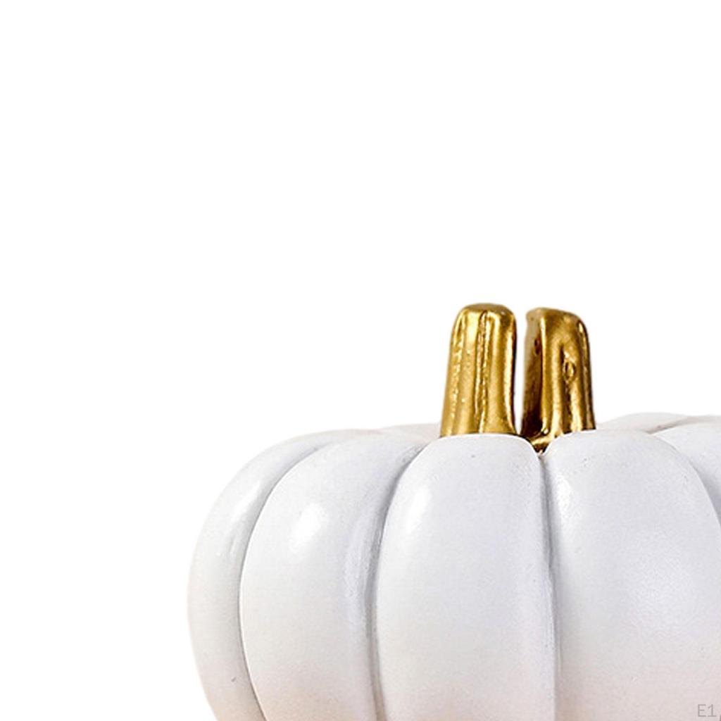 Mini porta-cartões de abóbora, suporte de mesa, outono para o Dia de Ação de Graças