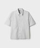 Seupao [Citywear] Oversized Short Sleeve Shirt Jacket_Spywg25M11