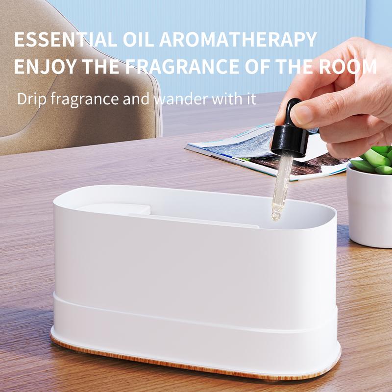 Cloud simulation colorful gradient flame aroma diffuser home hotel desktop usb air humidification