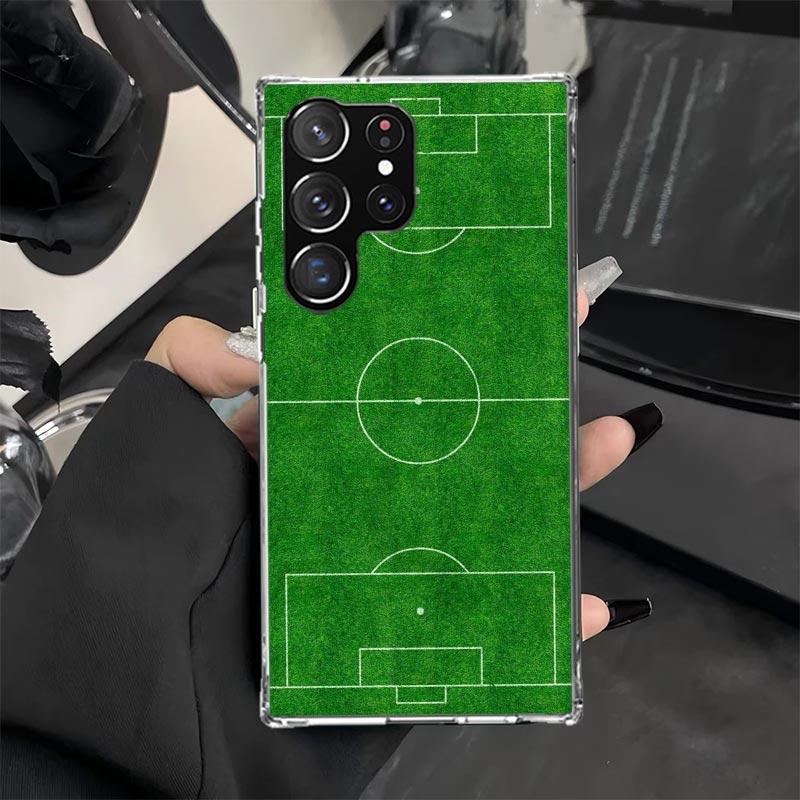 Football Soccer Tactics Time Phone Case for Samsung Galaxy S25 Edge S24 Ultra S23 Plus S22 S20 FE S10 + Soft Print Cover Coque