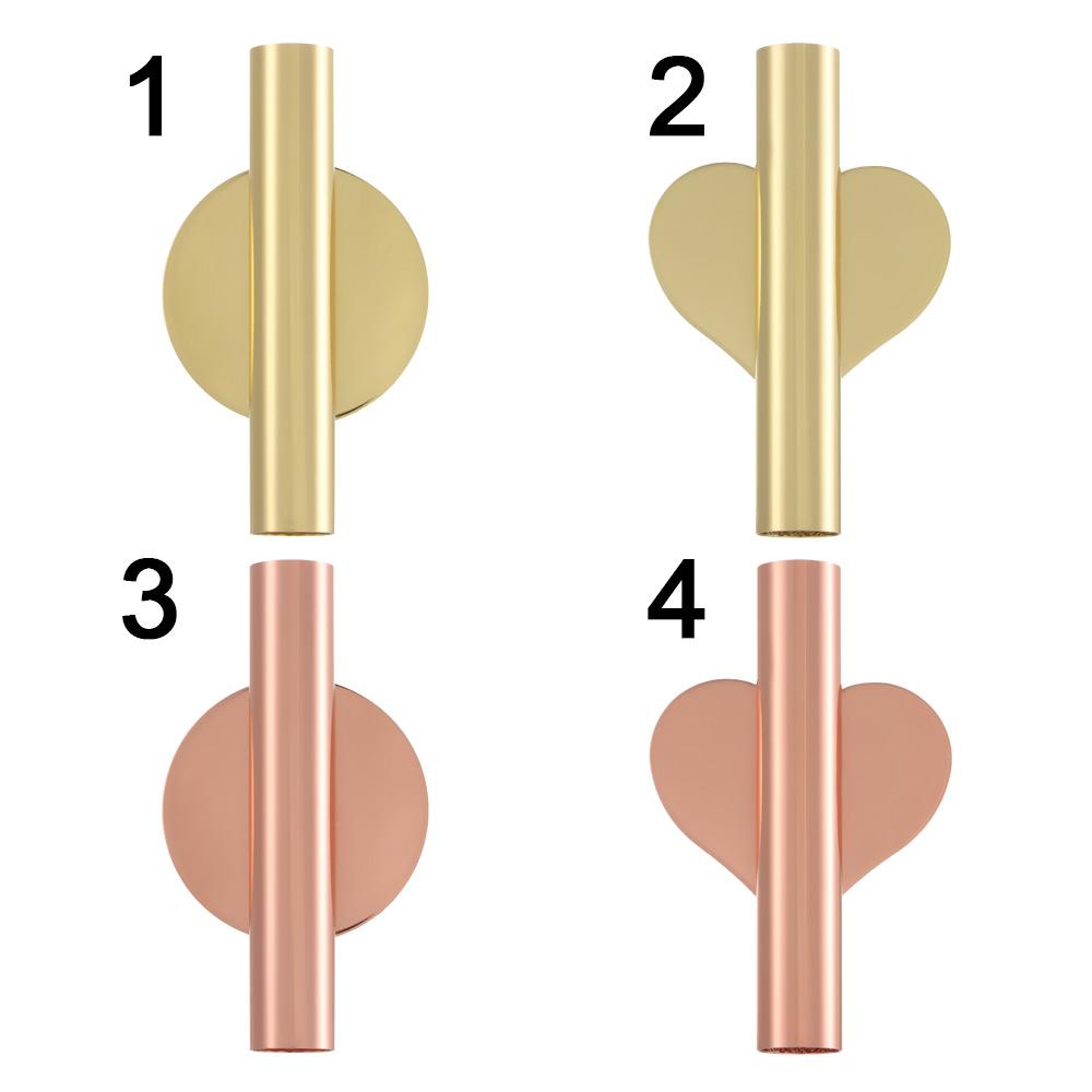 Fashion Wall Mounted Living Room Flower Vase Tube Vase Wall Flower Device Decoration Pendant