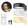 LED Light Magnetic Spotlight Rechargeable Wall Light Wireless Picture Light No Punch Reading Light Bedroom Bedside Light
