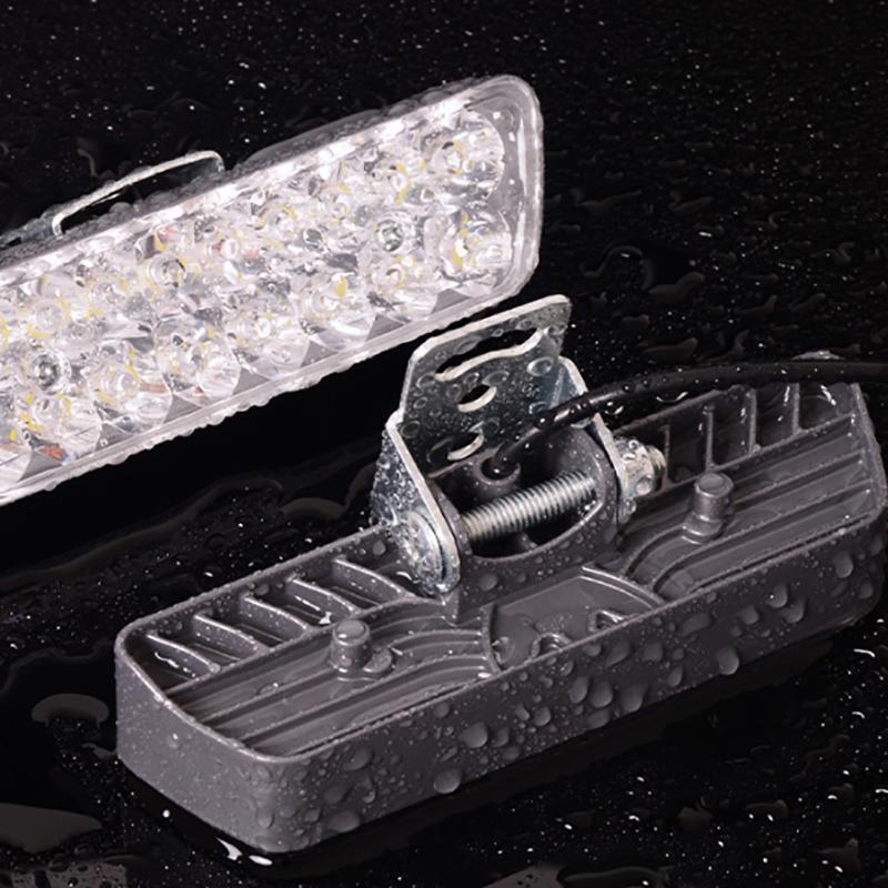 12 V LED-tuliriba auto töötuli valge prožektor udu udu esituli 24 V lamp 4X4 ofroad Drl veoauto traktoripaadi jaoks