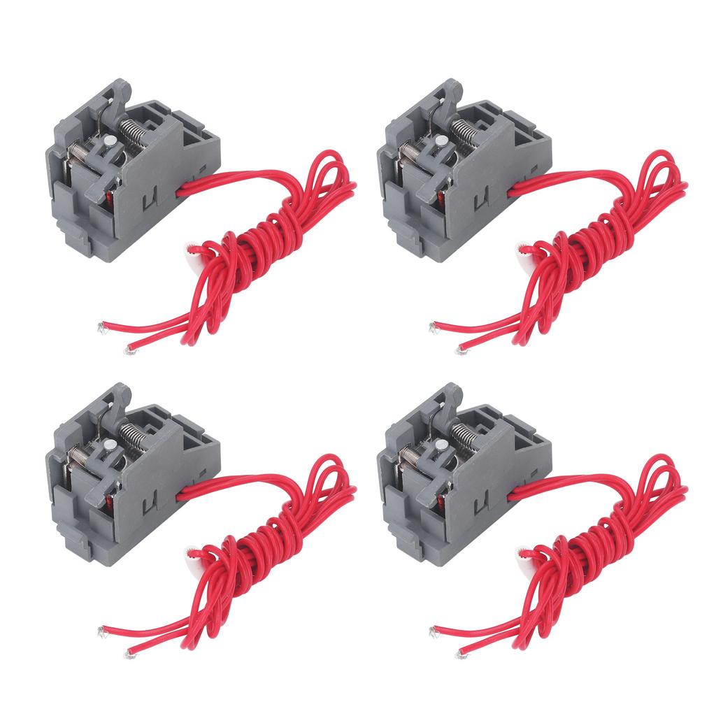 4Pcs Circuit Breaker Release Shunt Trip Left Side Mounting Remote Control Circuit Breaker Shunt Trip
