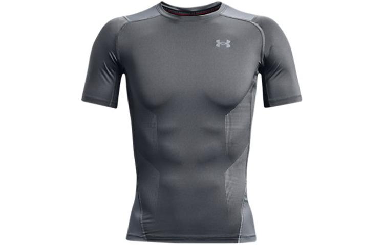 Under Armour HeatGear Fitness Clothing Men s Gray Moderate 1362452-012 M