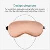 USB Heated Wormwood Eye Mask for Sleeping - 3-Temp Silk Eye Patch with Timer, Relieves Dry Eyes/Puffiness/Insomnia + 1 USB Cable
