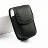 1PC Classic Belt Wearable Glasses Case Portable PU Leather Folding Glasses Storage Box Women Men Case Black Brown