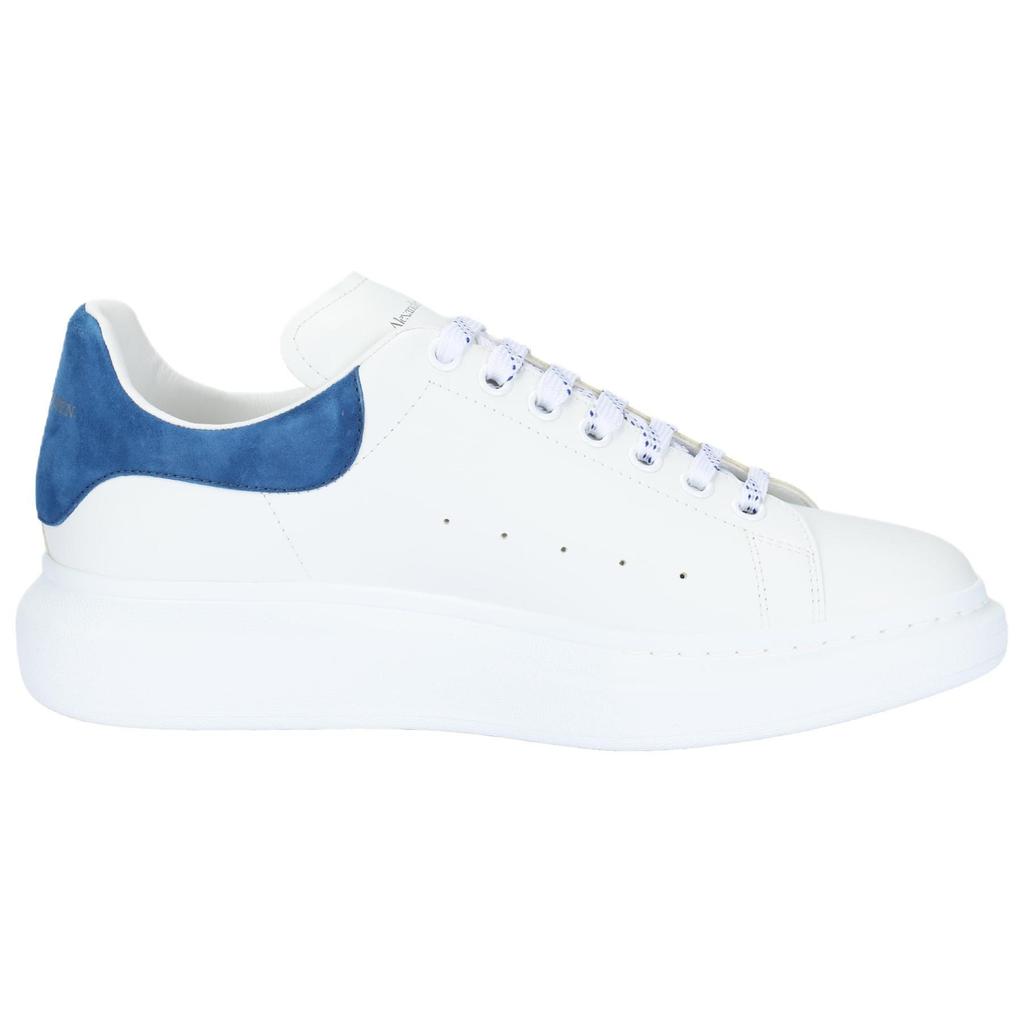 Alexander Mcqueen Oversized Sneaker Leather Lace Up Low Top Stylish Skateboarding Shoes Men's White 553680WHGP79086