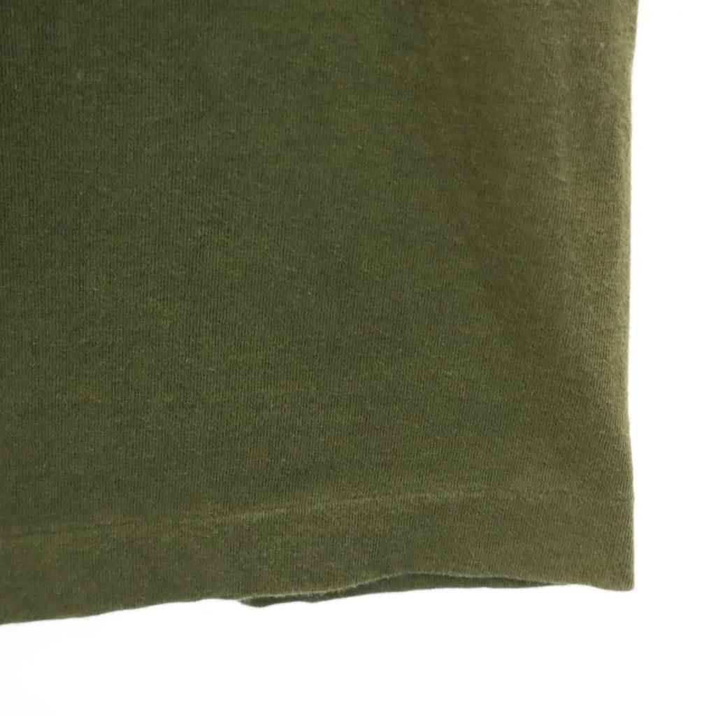 Bape Made In Japan Print Short Sleeve T-shirt M Green A BATHING APE Men's Used