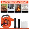 750W Leaf Blower Gas Powered 7000rpm 2 Stroke Engine  Air Volume Handheld Blower Powerful Wind Snow Blower for Lawn Garden Yard
