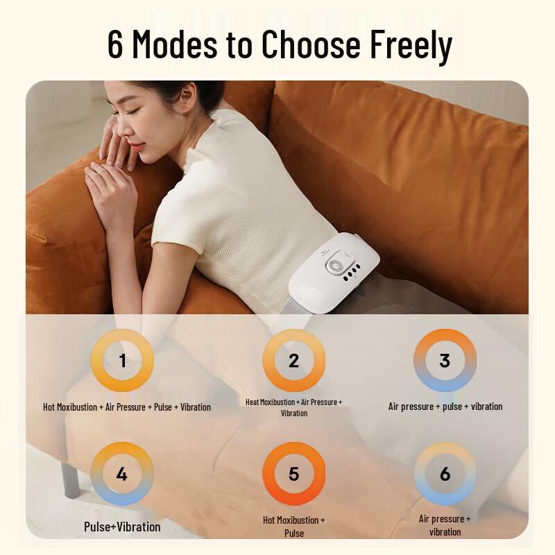 Hezheng Smart Lumbar Massager with Remote Control