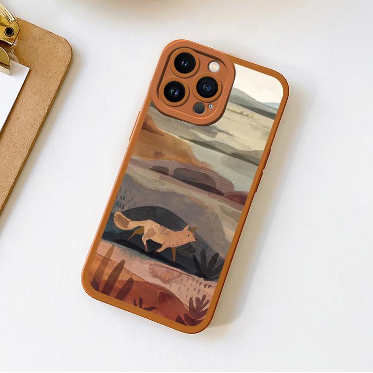 

Чехол для телефона Акварельная живопись для IPhone 13 12 11 14 Pro Max X XR XS Облачный пейзаж Мягкий силиконовый чехол для IPhone 8 7 Plus SE2 iphone 7 or 8