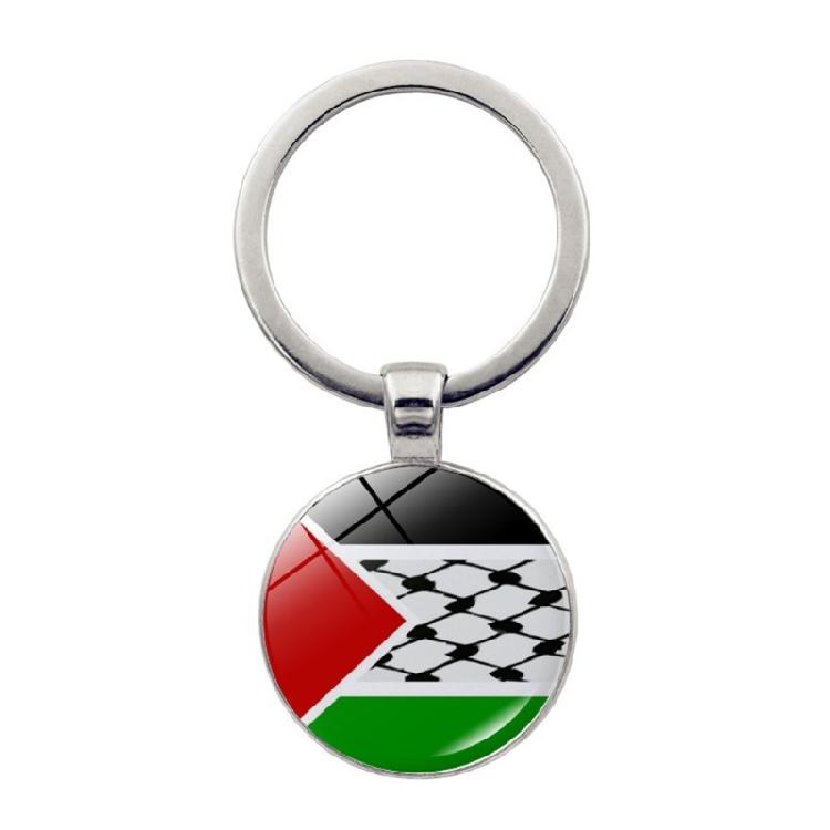 Durable PSE Flag Keychain Men Women Keyring Stylish Alloy Key Chains Ornament