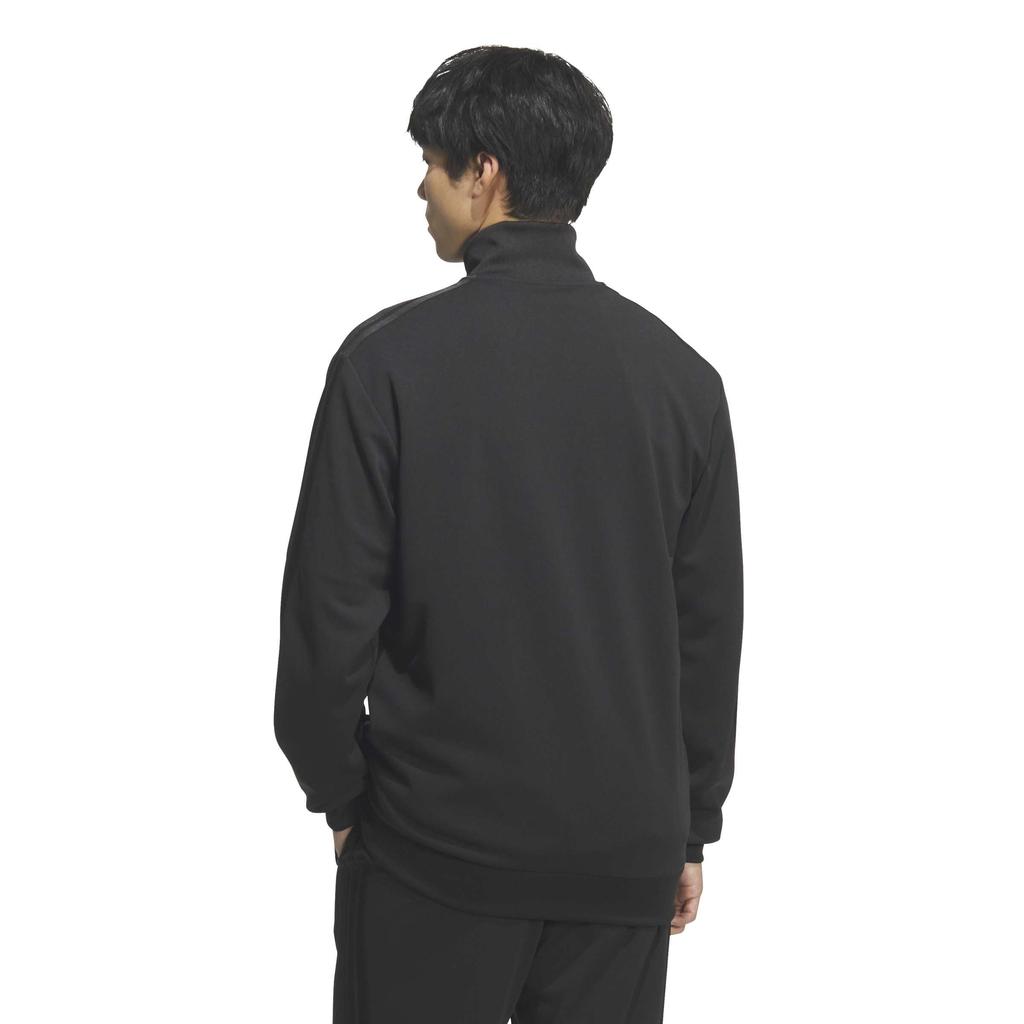 adidas Track Top Must Haves Track Top DH100 L 3-Stripes Men's Black/Black (KR6432)