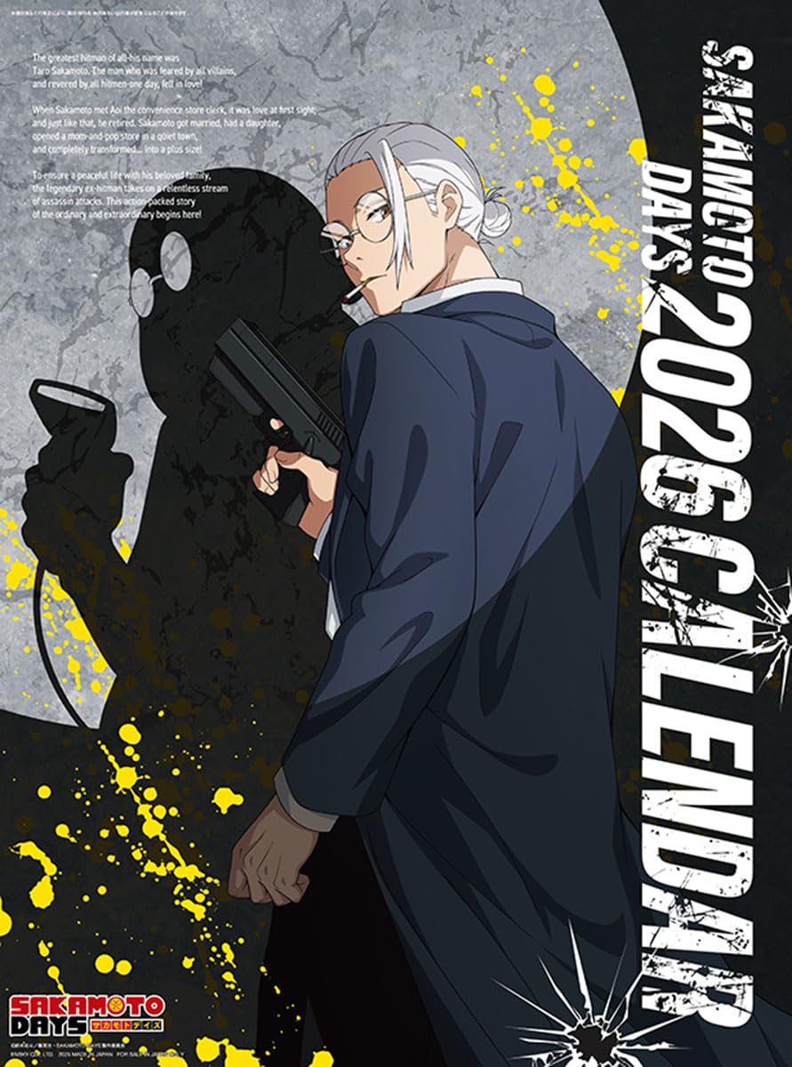 Ensky TV Anime 2026 Calendar B3  SAKAMOTO DAYS  CL-029