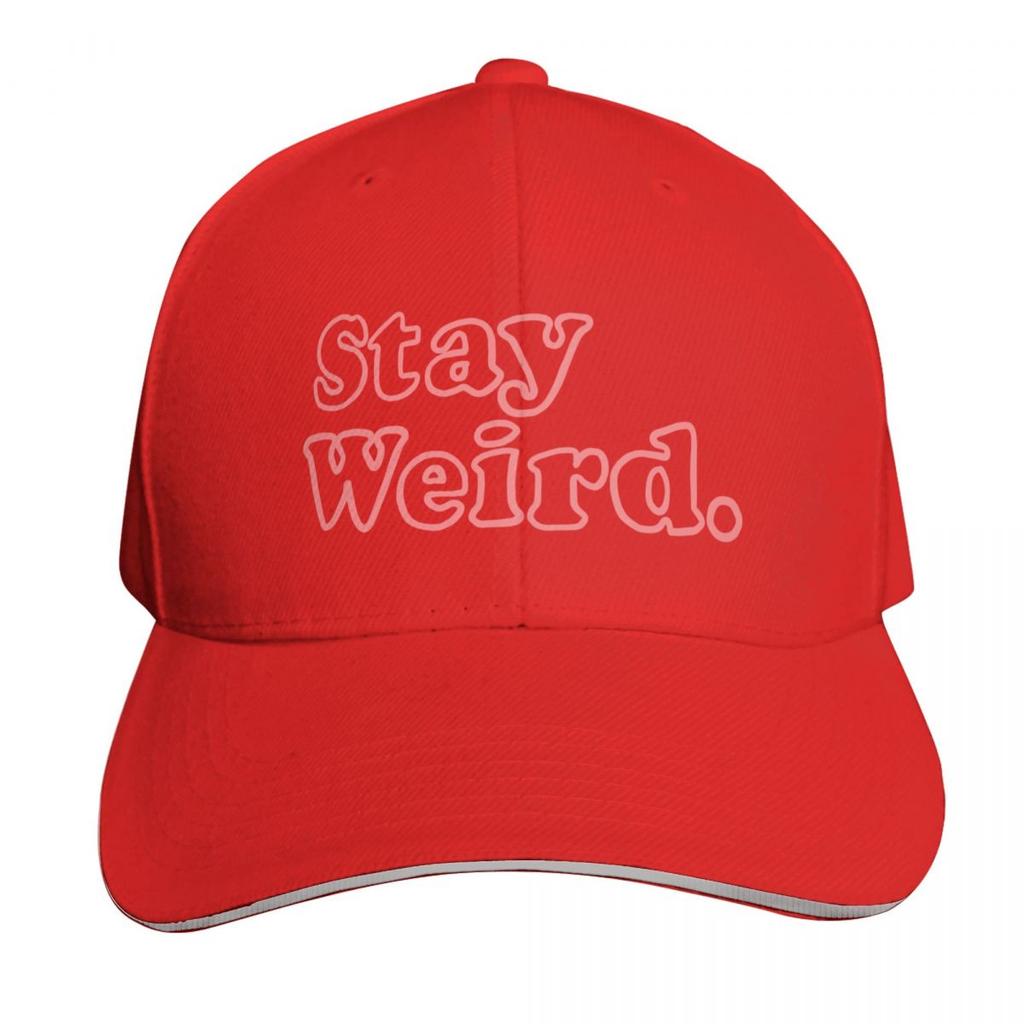 Stay Weird (pink) Baseball Cap Hats for Unisex Cosplay Party Hat Brand Unisex Cap Womens Golf Clothing Unisexs