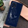 Beautiful Blue Whale Painting For Samsung Galaxy M55 M15 M13 M23 M33 M53 M30s M31s M12 M32 M52 M20 M21 M51 M34 M54 Case