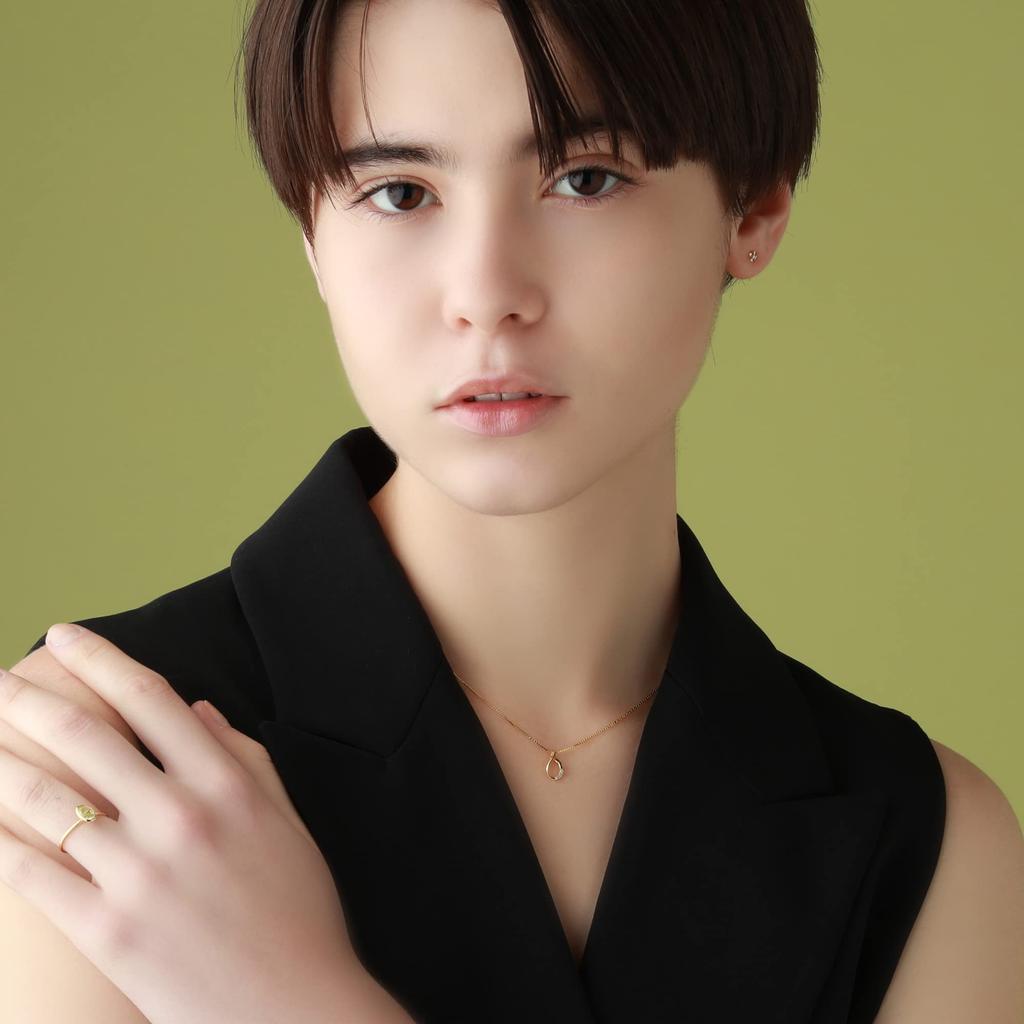 Náhrdelník s diamanty ve tvaru slzy, zlatý, stříbrný, 925, vyrobeno v Japonsku, dárková krabička, součástí balení, svatební doplněk, John Luke [JOHNLUKE] pro ženy