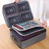 1pc Document Organizer with Lock Upgraded Heat Insulated Fireproof Waterproof 3 Layers File Organizer Portable Safe Storage for Important Documents