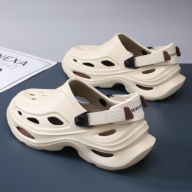 Men's Summer Non-Slip Wear-Resistant Sports Sandals with Thick Sole for Outdoor Activities
