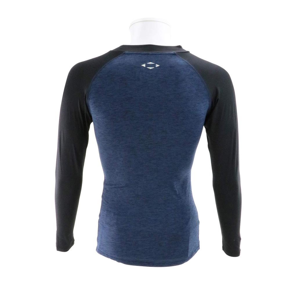 SK11 ONE UP ASSIST GOODS Soft Inner Long Sleeve Shirt, Navy, L-NVY-1P