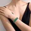Neuer Heißverkauf farbplattierte Glasperlen 4mm Steinperlen-Kombination Vier-teiliges Armband Etikett Freundinnen Schmuck
