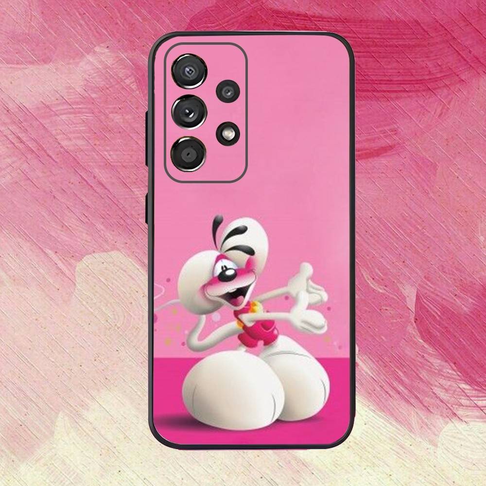 CUTE D-Diddl R-Rat-DR Phone Case For Samsung S25,S24,S21,S22,S23,S30,Ultra,S20,Plus,Fe,Lite,Note,10,Black Cover