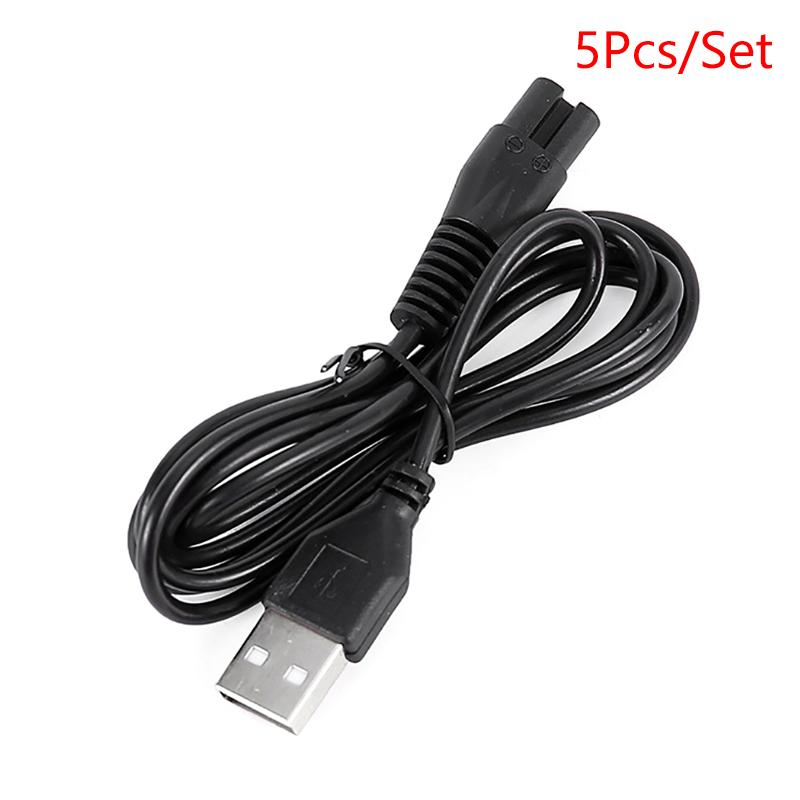 USB 8-образный хвостовой зарядный кабель USB-интерфейс Кабель для бритвы Кабель для зарядки электрической бритвы 8-образный хвостовой кабель