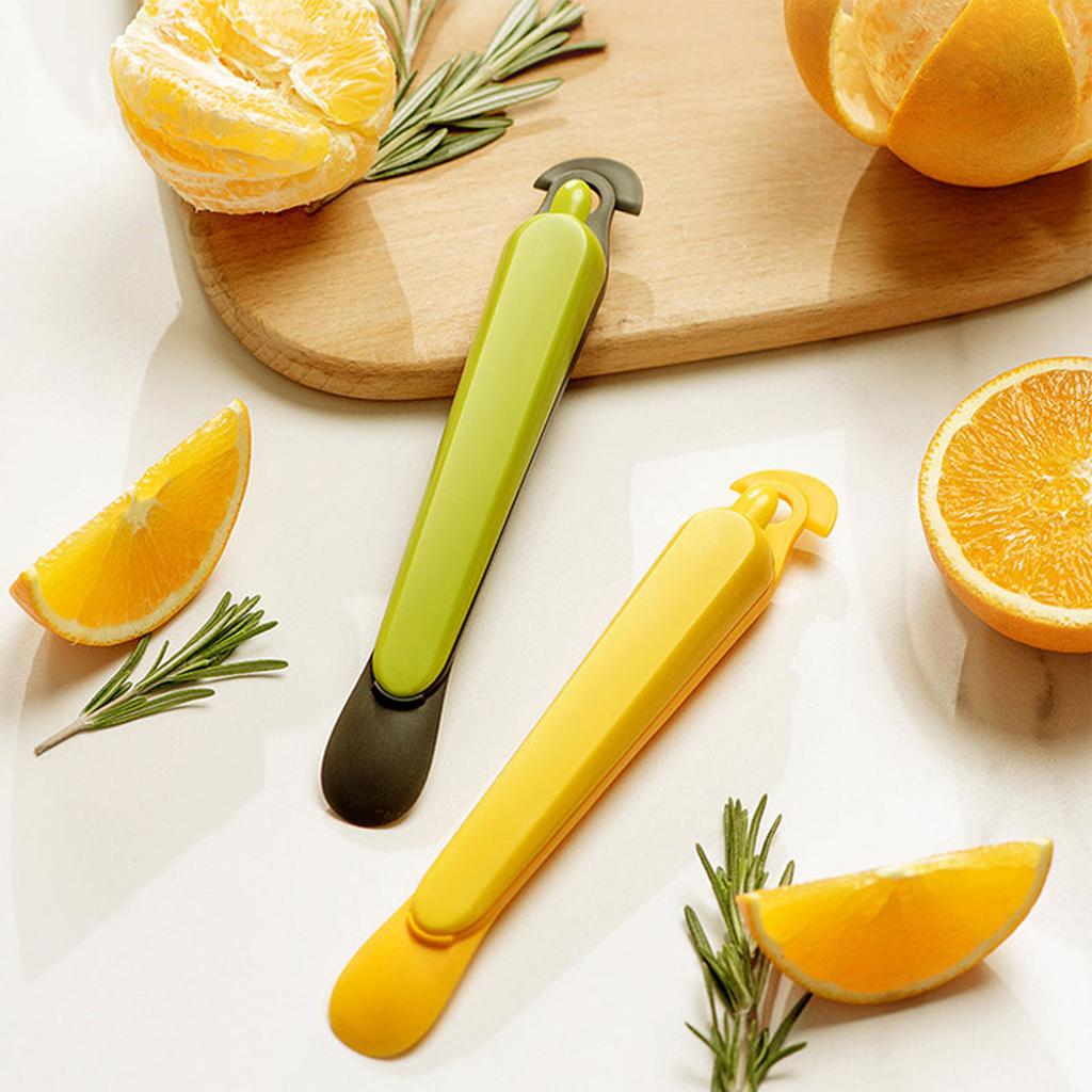 Multifunctional Kitchen Fruit Peeling Tool, Orange Peeler, Easy Open Orange Lemon Peeler Tool, Fruit Peeler Tool Express Box Opener