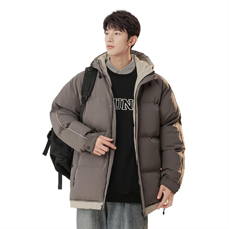 

Мужская повседневная модная зимняя спортивная куртка на открытом воздухе Повседневная женская куртка 4XL темно серый