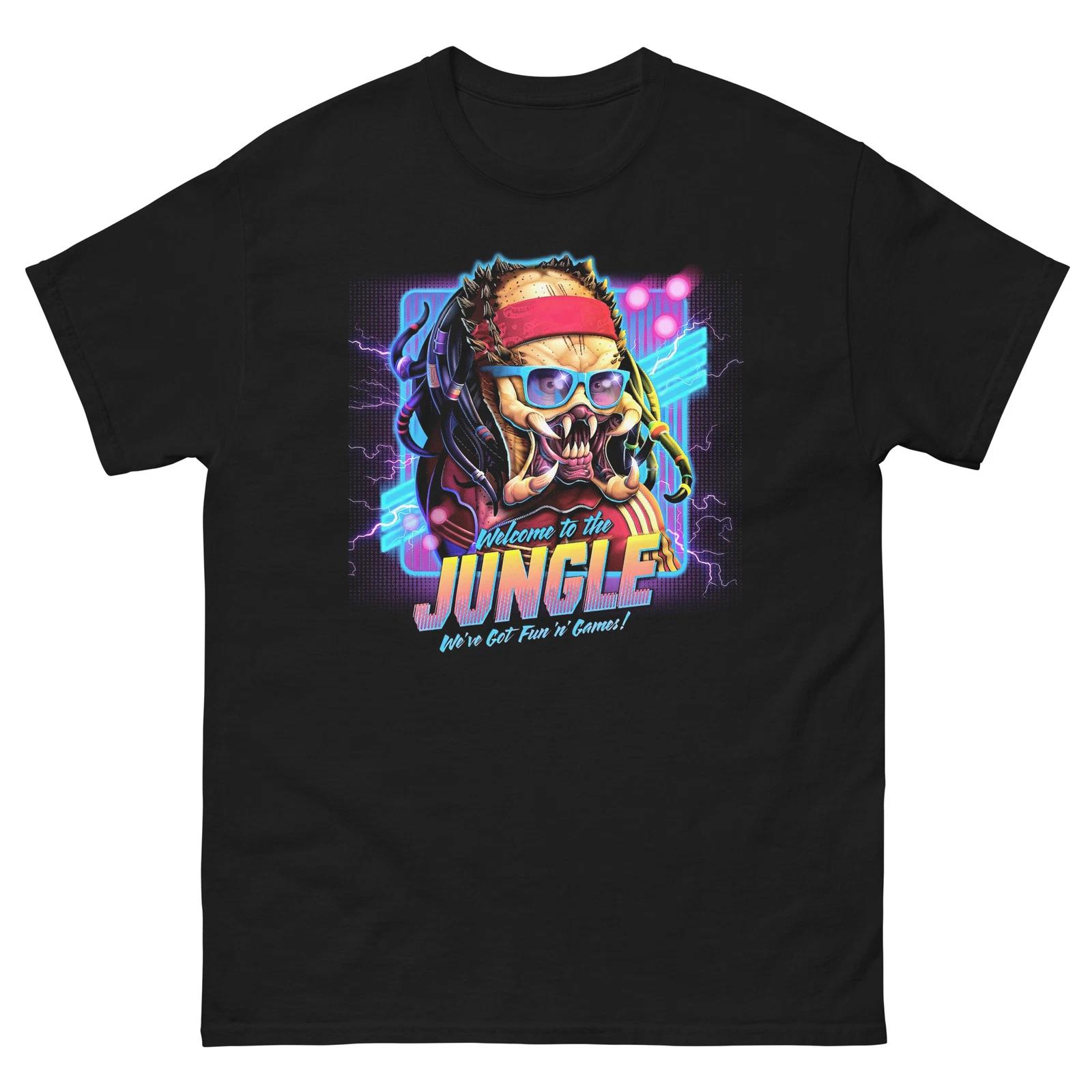 

GUNS AND ROSES MASH UP PREDATOR 80S VINTAGE 90S VINTAGE Men s classic tee M