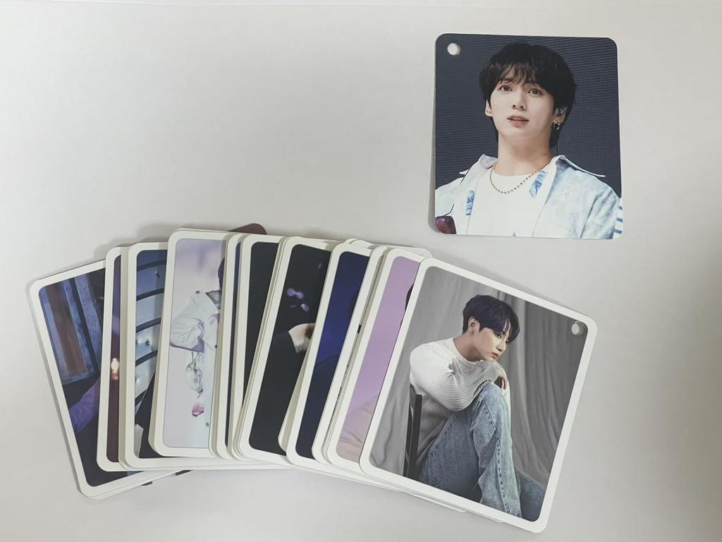 Jungkook Goods Hangul Photo Cards 63 Pieces Vocabulary [Korean Cards] (JUNGKOOK)