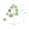 Simulation  Eucalyptus Colored Leaves Photo Shoot Photography Background Props Tabletop Home Decor