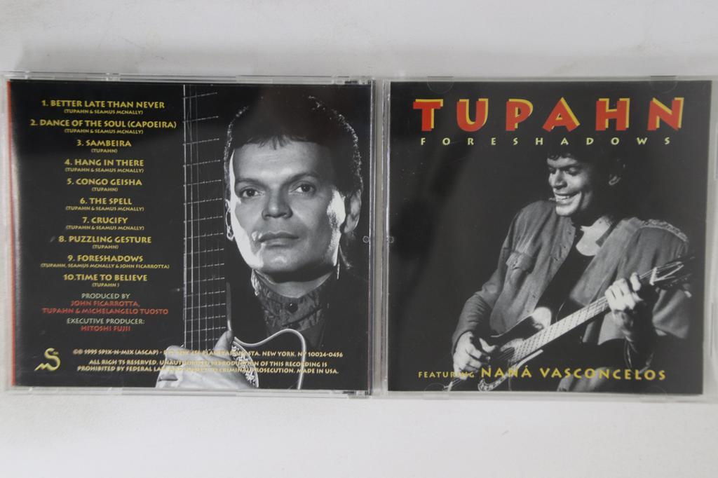 CD TUPAHN, NANA VASCONCELOS - Foreshadows SM2001 SPIX-N-MIX MUSI 1995 US Jazz Used