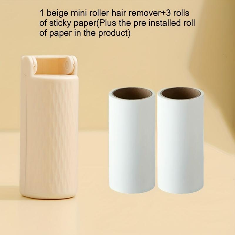 6pcs Portable Foldable Strong Sticky Mini Lint Remover, With Lid, Dustproof,180-Degree Foldable, Ideal for Travel, Home, Office